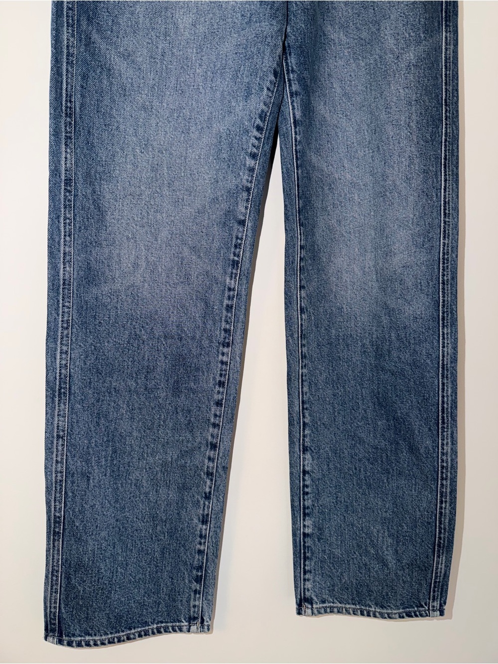 DL1961‎ High-Rise Straight Cigarette Jeans costal blue 26 feminine quiet luxury - Picture 4 of 9